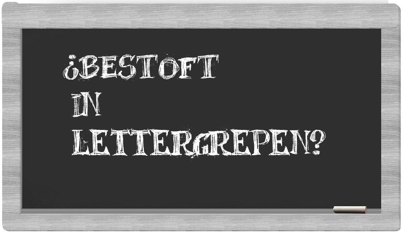 bestoft in syllables