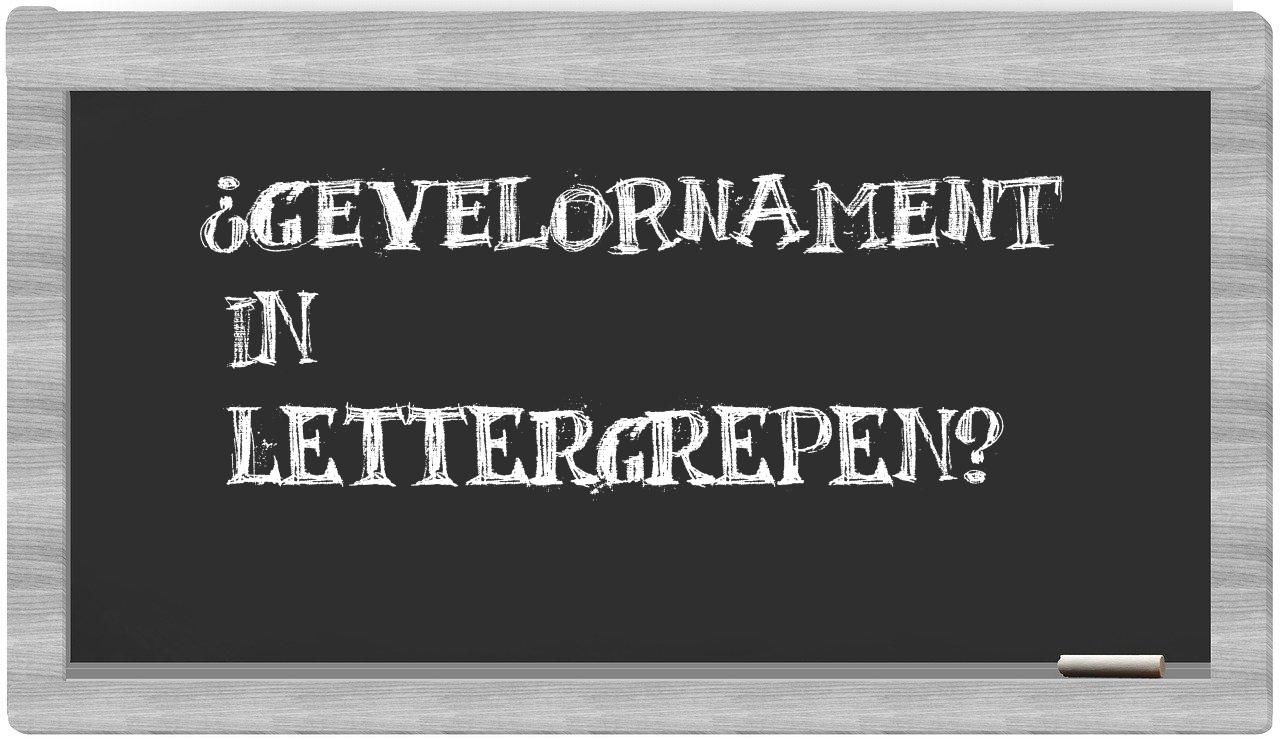 gevelornament in syllables