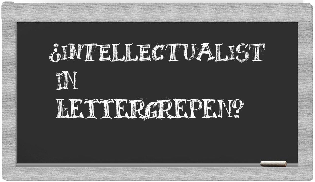 ¿intellectualist en sílabas?