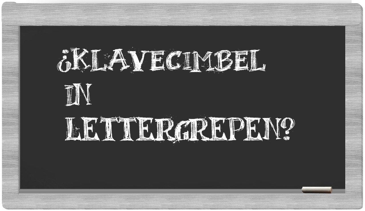 klavecimbel in syllables