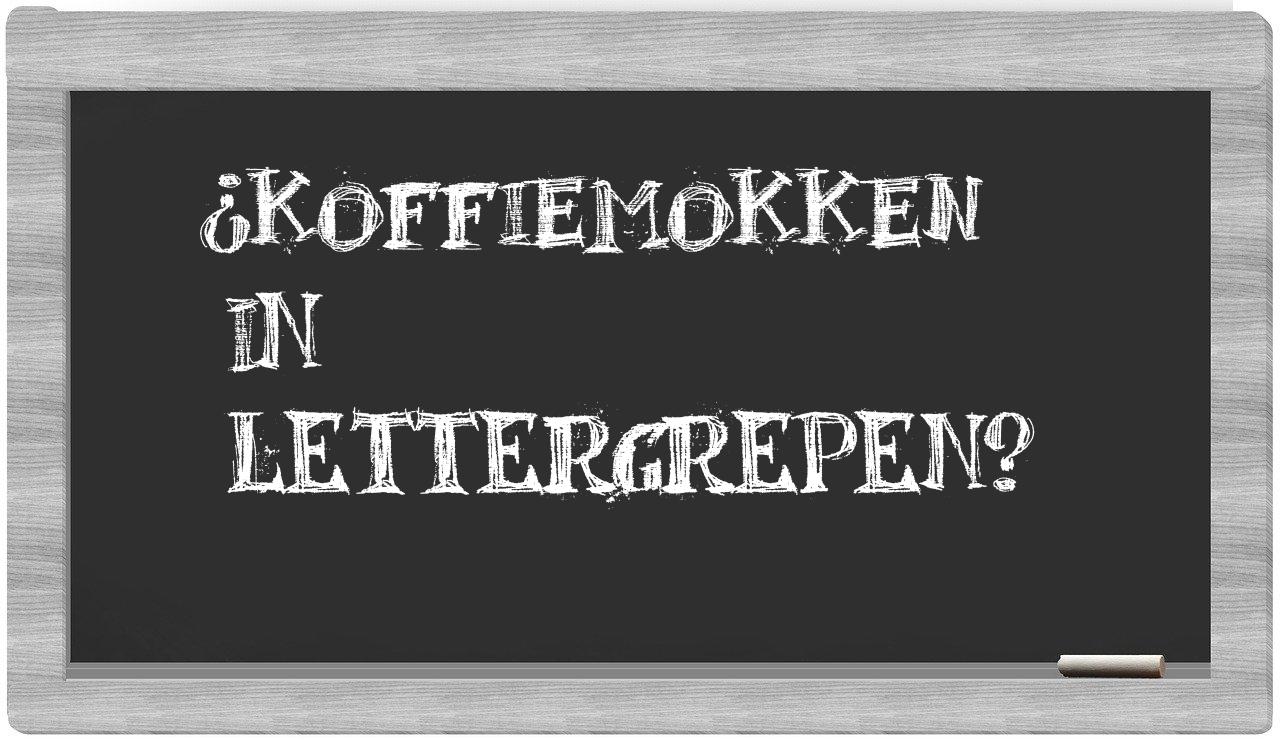 koffiemokken in syllables