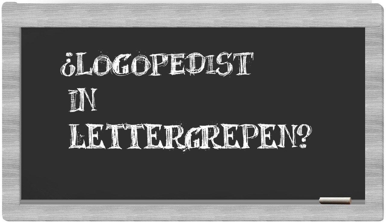 logopedist in syllables