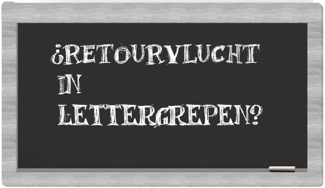 retourvlucht in syllables