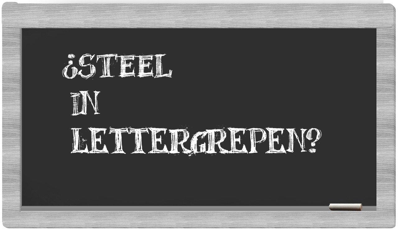 steel in syllables